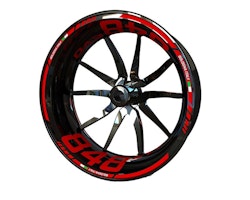 848 Evo Wheel Stickers - "Classic"