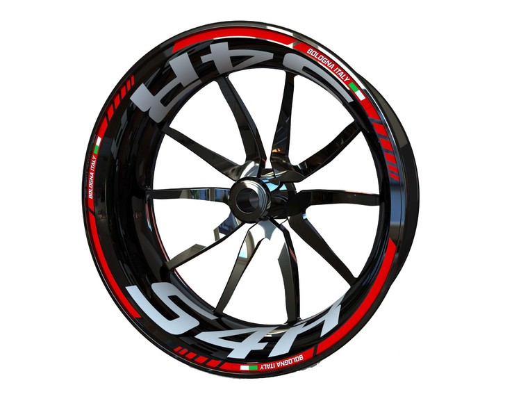 Ducati S4R Wheel Stickers - Standard Design