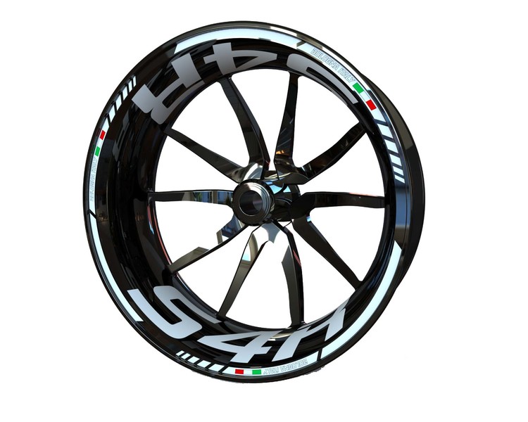 Ducati S4R Wheel Stickers - Standard Design