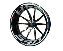 Ducati S4R Wheel Stickers - "Classic" Standard Design
