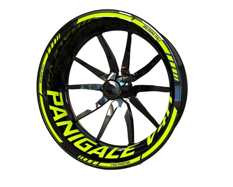 Ducati Panigale V4R Wheel Stickers - "Classic" Standard Design