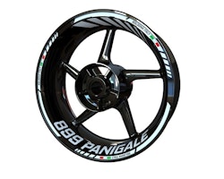 Ducati 899 Panigale Wheel Stickers - "Classic" Standard Design