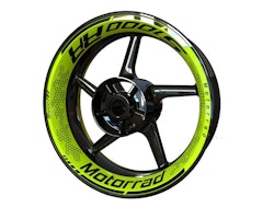 S1000RR Wheel Stickers - "Honeycomb"
