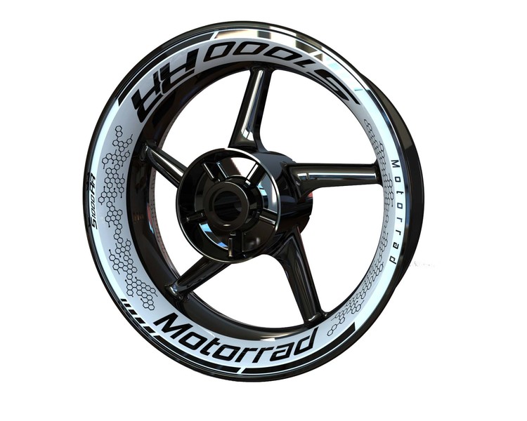 BMW S1000RR Wheel Stickers - Premium Design
