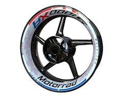BMW S1000XR Wheel Stickers - Premium Design