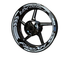 BMW F900XR Wheel Stickers - Plus Design