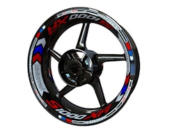 BMW S1000XR Wheel Stickers - Plus Design