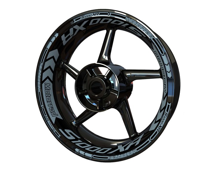 BMW S1000XR Wheel Stickers - Plus Design