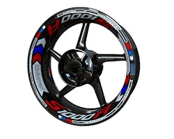 BMW S1000R Wheel Stickers - Plus Design