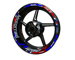 BMW R1250R Motorrad Wheel Stickers - "Classic" Standard Design