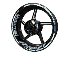BMW R1200R Motorrad Wheel Stickers - Standard Design