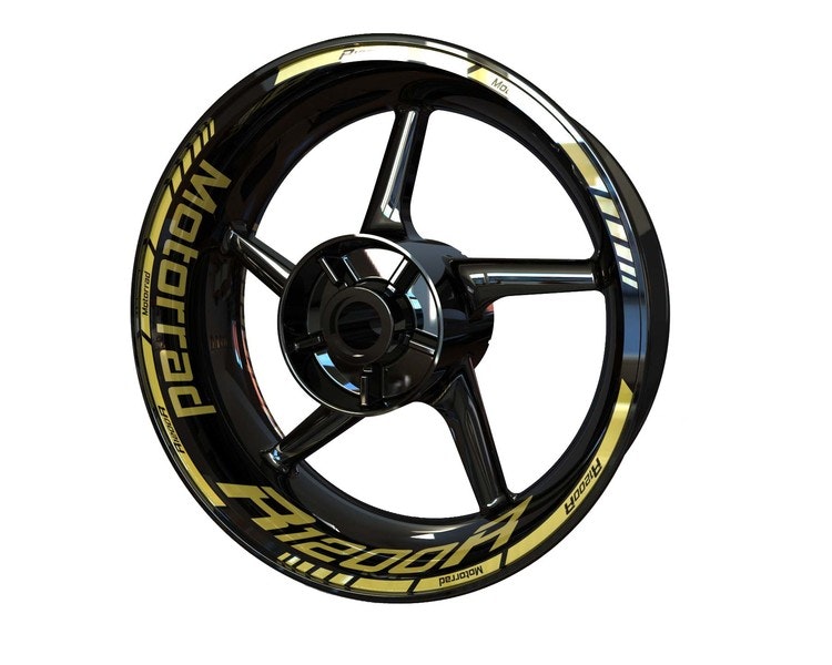R1200R Motorrad Rim Stickers - "Classic"