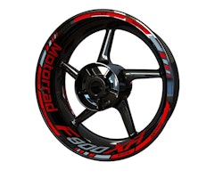 F900XR Motorrad Rim Stickers - "Classic"