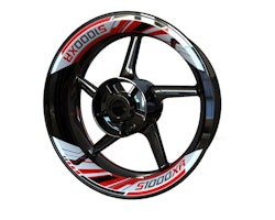 BMW S1000XR Wheel Stickers - Two Piece Design