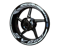 Suzuki SV650 Wheel Stickers - "Classic" Standard Design