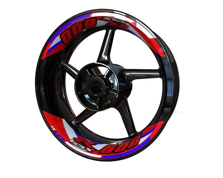 GSX-R600 Wheel Stickers - "Grit"