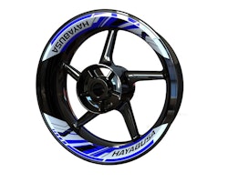 Hayabusa Wheel Stickers - "Velocity"