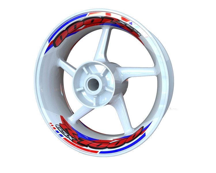 Suzuki GSXR 1000 Wheel Stickers - Two Piece Design