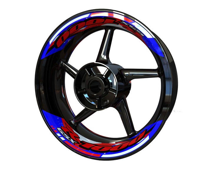 Suzuki GSXR 1000 Wheel Stickers - Two Piece Design