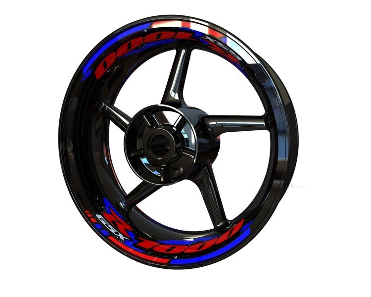 Suzuki GSXR 1000 Wheel Stickers - Two Piece Design