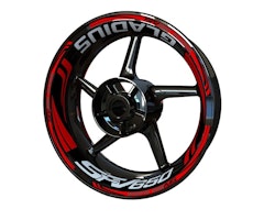 Adesivi per cerchioni Suzuki SFV650 Gladius - Plus Design