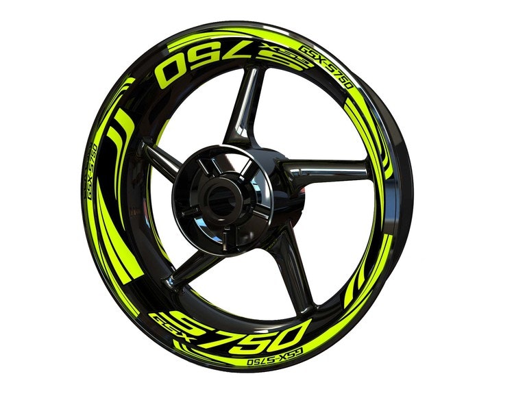 Autocollants de roue pour Suzuki GSX-S 750 - SpinningStickers