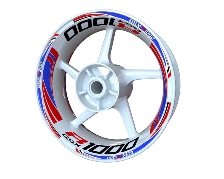 Suzuki GSXR 1000 Wheel Stickers - Plus Design