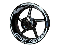 Suzuki GSF1250 Bandit Wheel Stickers  - "Classic" Standard Design