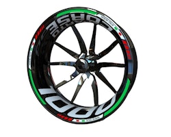 F4 1000/Brutale 1000 Reparto Corse Adhesivos para llantas - "Classic"
