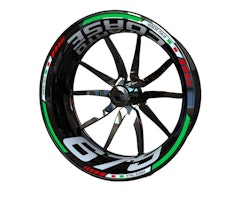 F3 675/Brutale 675 Reparto Corse Adhesivos para llantas - "Classic"
