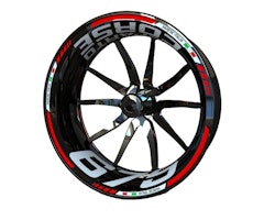 F3 675/Brutale 675 Reparto Corse Adhesivos para llantas - "Classic"