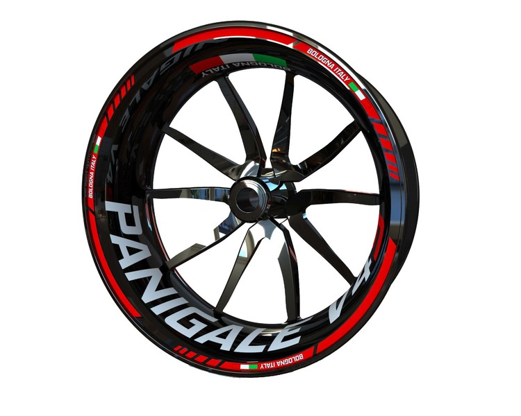 Ducati Panigale V4S Wheel Stickers - "Classic" Standard Design
