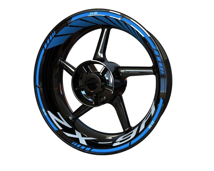 ZX-9R Wheel Stickers - "Classic" Standard Design