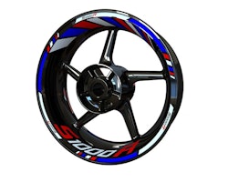 BMW S1000R Wheel Stickers - "Classic" Standard Design