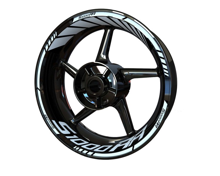 BMW S1000RR Wheel Stickers - "Classic" Standard Design