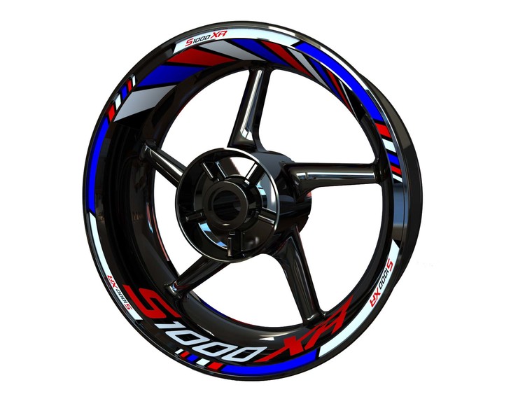 BMW S1000XR Wheel Stickers - Standard Design