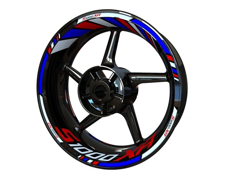 BMW S1000XR Wheel Stickers - "Classic" Standard Design