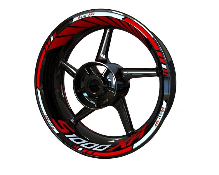 BMW S1000XR Wheel Stickers - "Classic" Standard Design