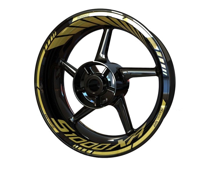 BMW S1000XR Wheel Stickers - "Classic" Standard Design