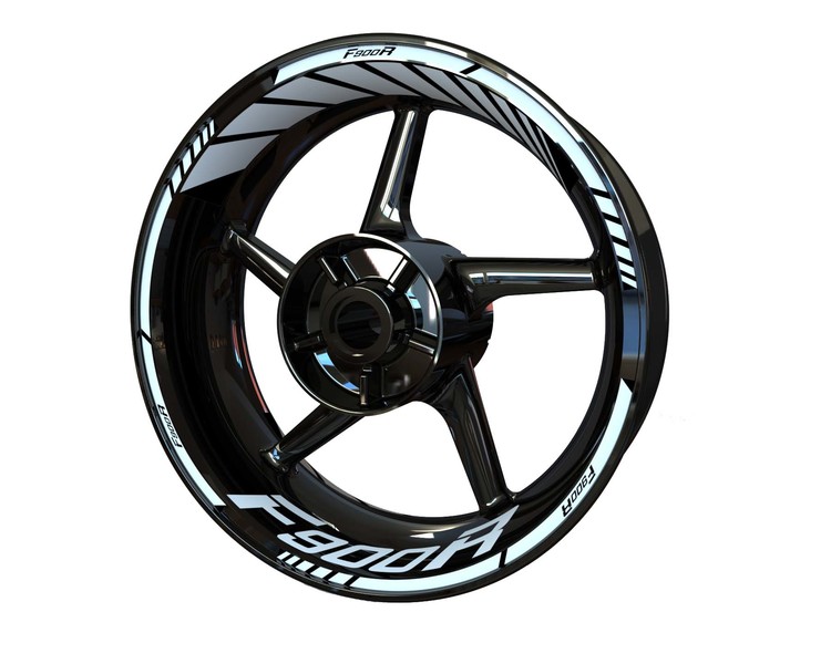 BMW F900R Wheel Stickers - Standard Design