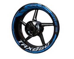 Adhesivos para ruedas Yamaha TRX850 - Diseño estándar