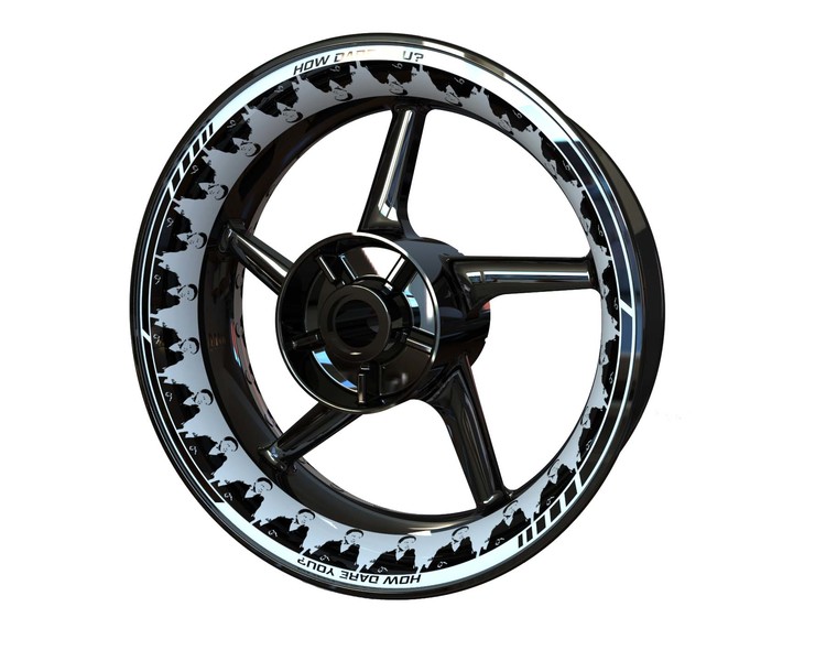 Greta Wheel Stickers  - Premium Design