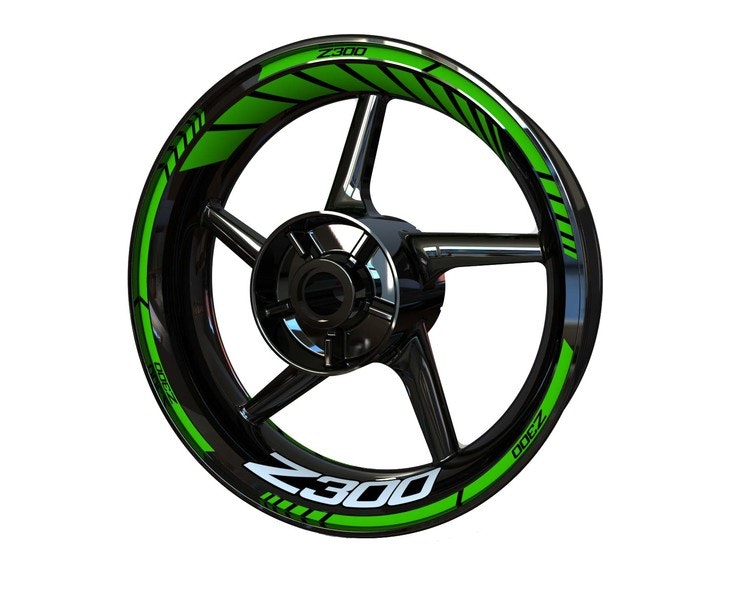 Z300 Velg Stickers - standaard ontwerp