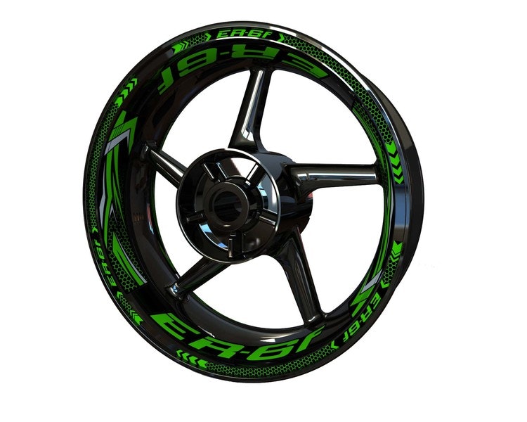 ER-6f Wheel Stickers - Plus Design