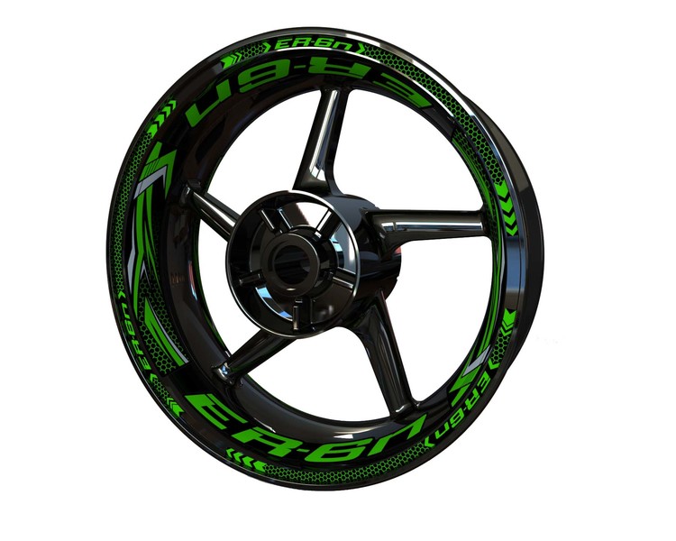ER-6n Wheel Stickers - Plus Design