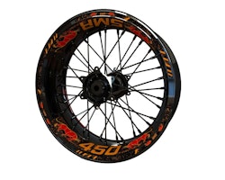 Velg Stickers - Voor SMR 450 - "Bull Classic"