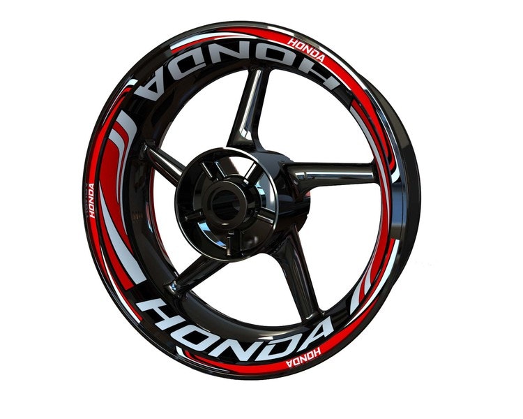 Honda Velg Stickers - Plus ontwerp