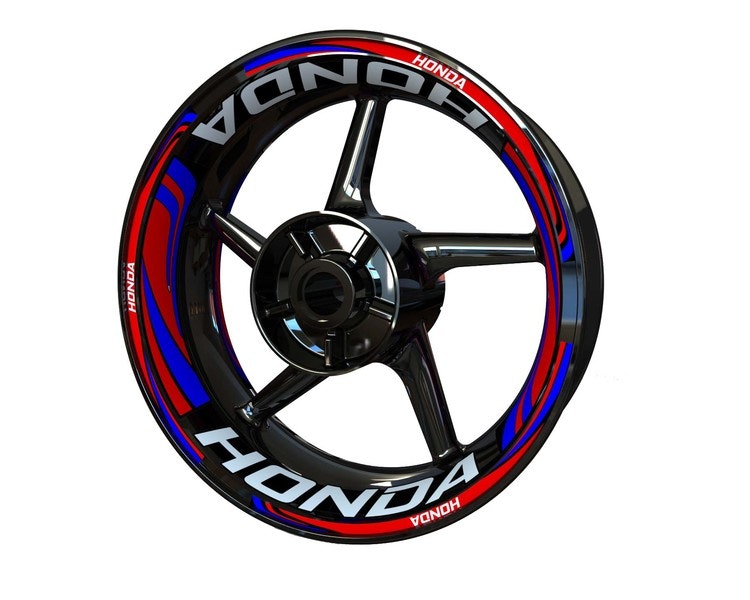 Honda Wheel Stickers - Plus Design