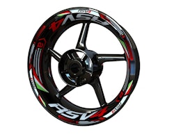Aprilia RSV4 Wheel Stickers - Plus Design