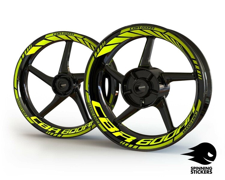 Adesivi per cerchioni Honda CBR600RR - Design standard